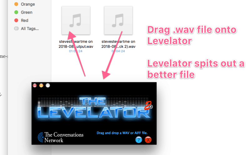 levelator podcast