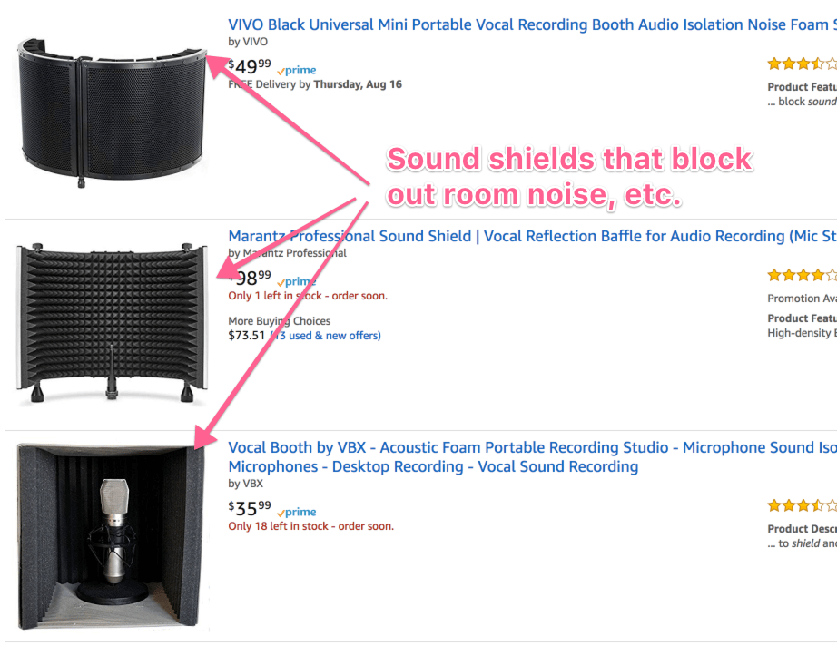 sound shields on amazon