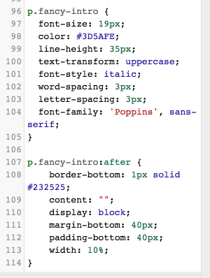 intro style css