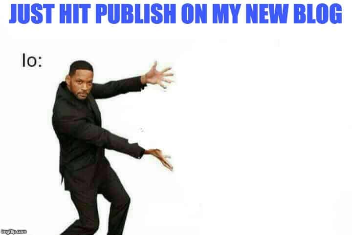 new blog traffic