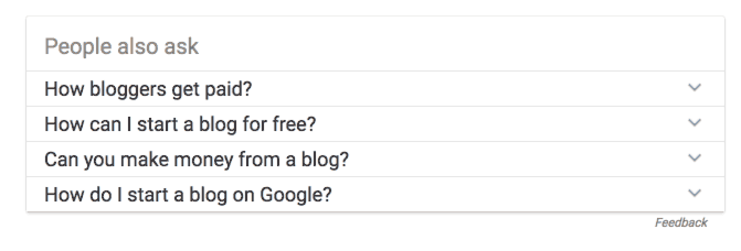 people also ask seo