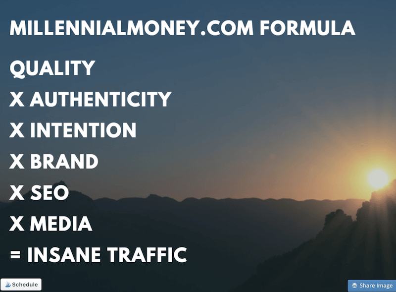 insane blog traffic formula