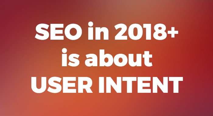 seo user intent