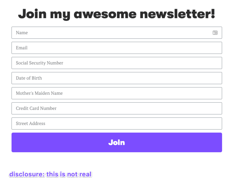 blog privacy policy
