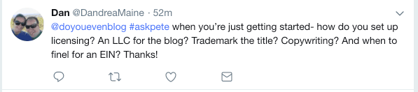 blog legal entity