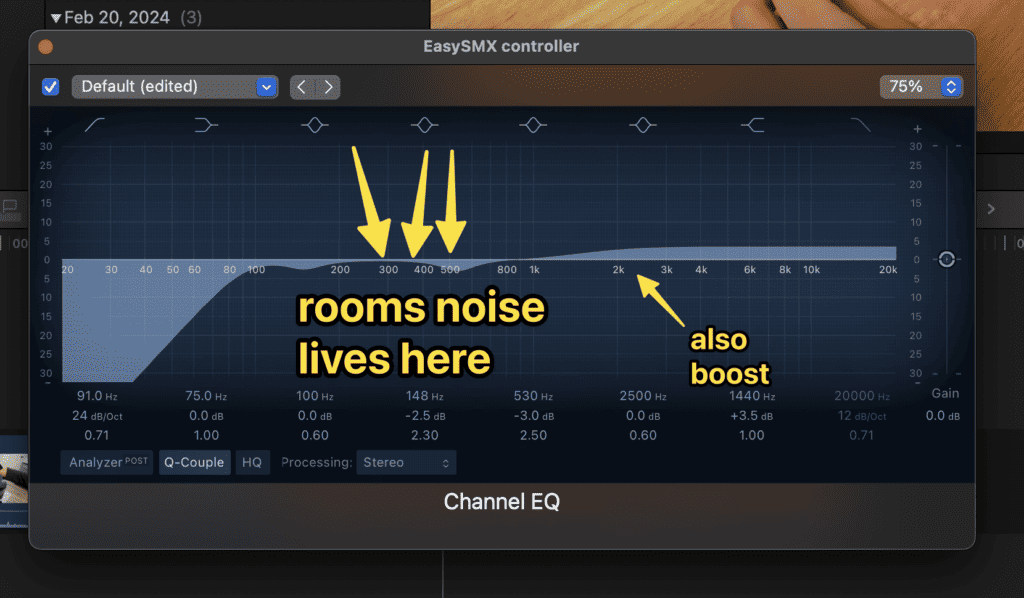 editing audio for influencer videos