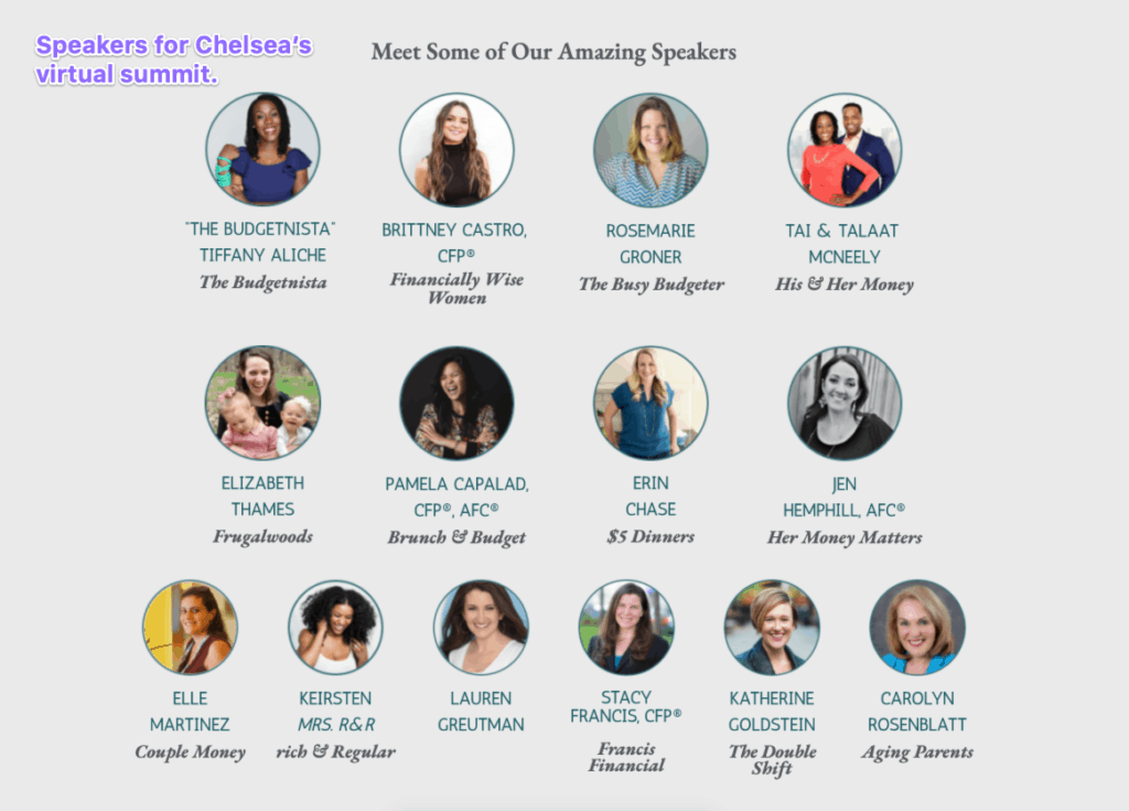 virtual summit speakers