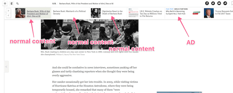 what native ads look like