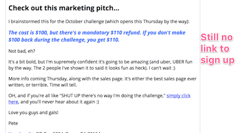 product launch email sequence