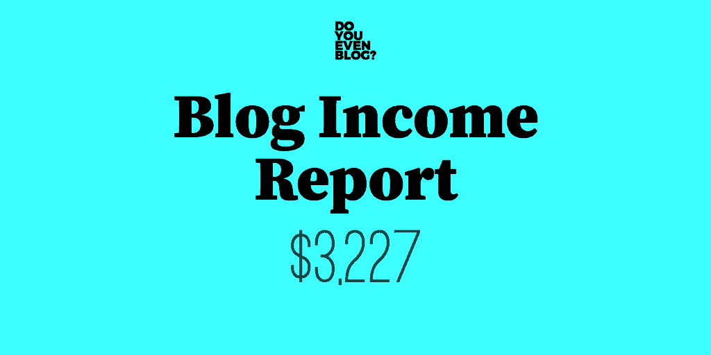 march 2018 monthly blog income report