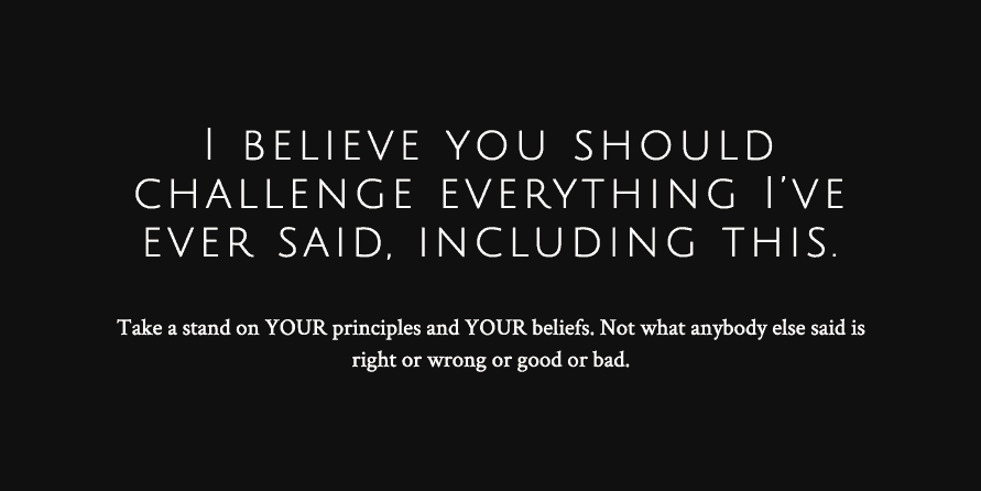 believe in blogging ending