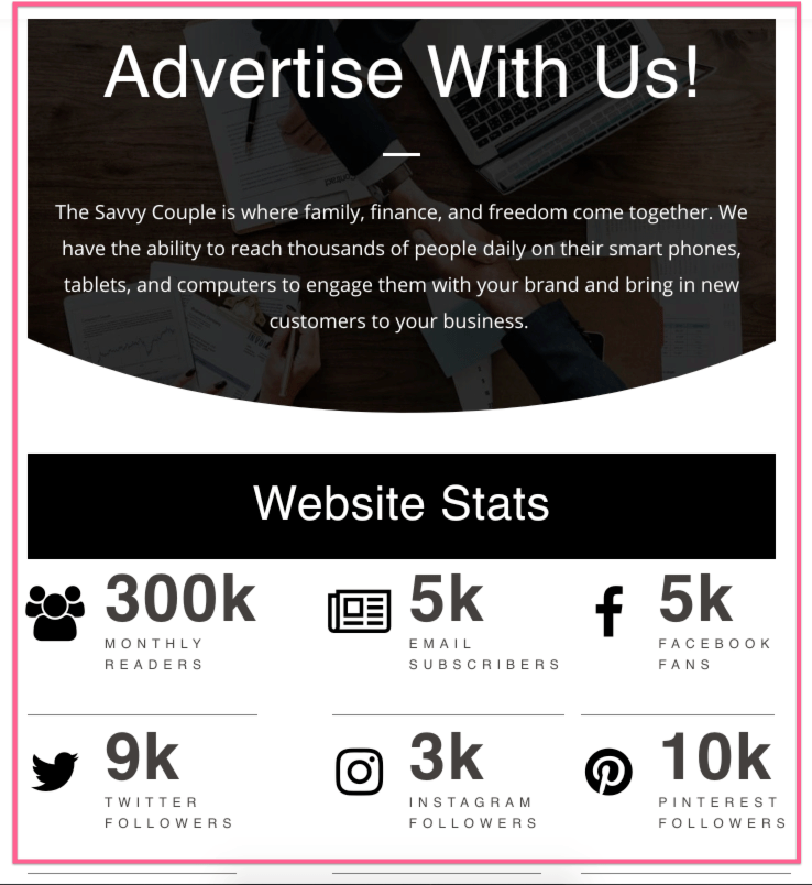 media kit example