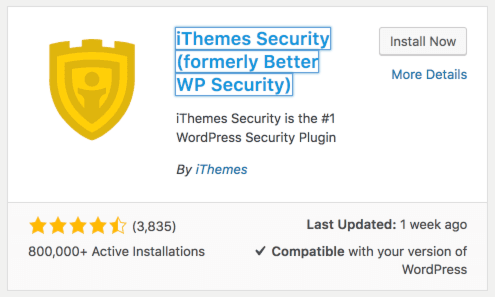 ithemes security pro plugin