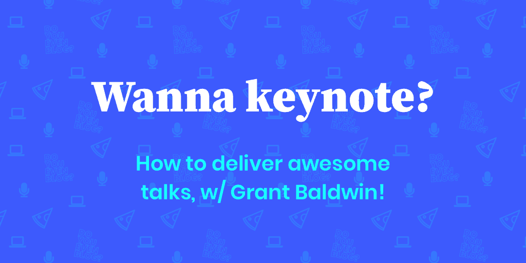 grant baldwin public speaking