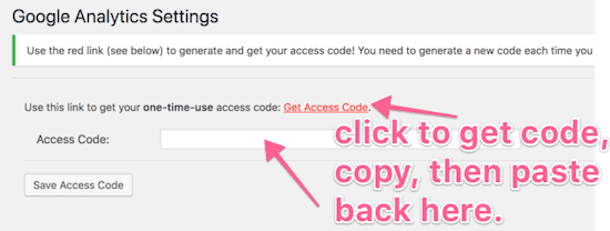 google analytics plugin setup