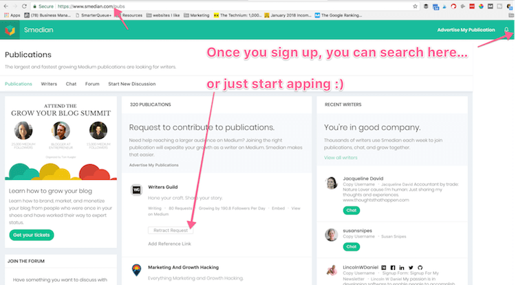smedian dashboard