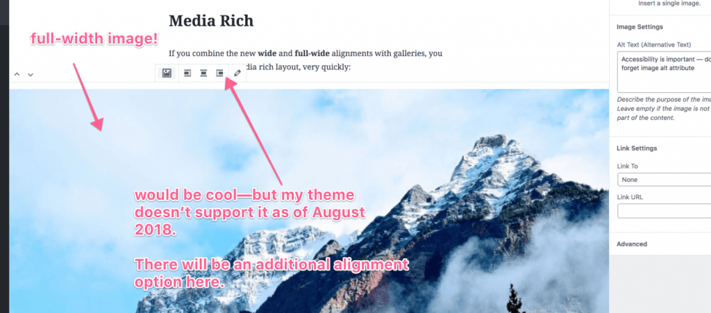 gutenberg full width image