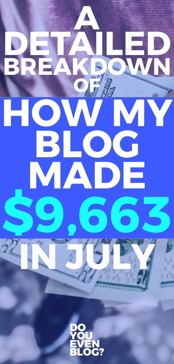 monthly blog income report july 2018