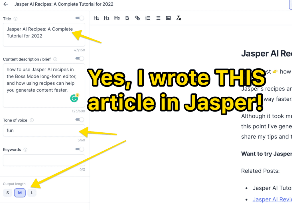 jasper compose feature